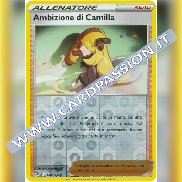 138/172 Ambizione di Camilla Reverse | Astri Lucenti - Card Passion