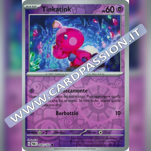 082/182 Tinkatink Reverse | Paradosso Temporale