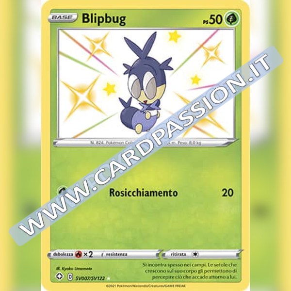 SV007/SV122 Blipbug Baby Shiny | Destino Splendente - Card Passion