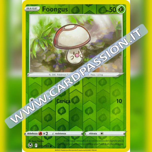 011/195 Foongus Reverse | Tempesta Argentata