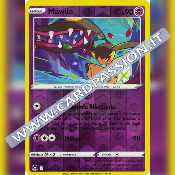 071/196 Mawile Reverse | Origine Perduta - Card Passion