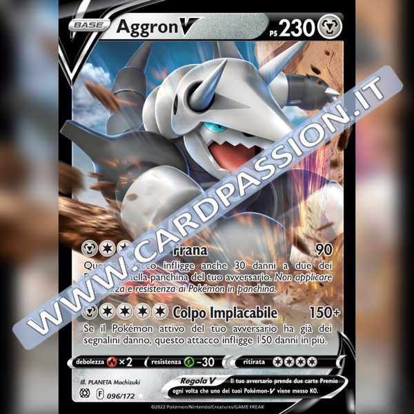 096/172 Aggron V | Astri Lucenti - Card Passion