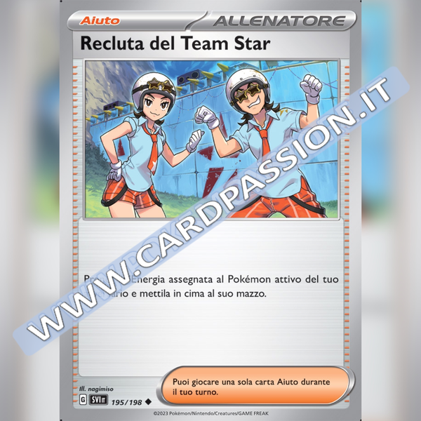 195/198 Recluta del Team Star | Scarlatto e Violetto