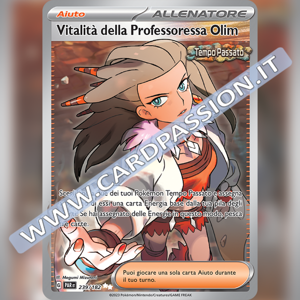 239/182 Vitalita della Professoressa Olim (Full Art) | Paradosso Temporale