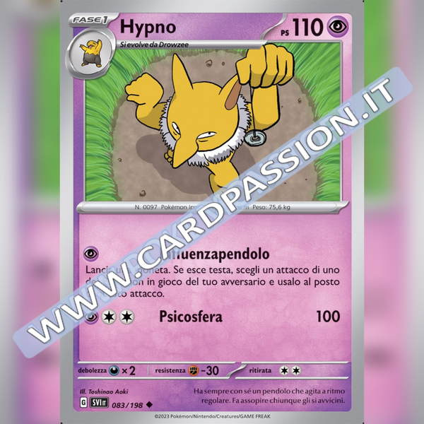 083/198 Hypno | Scarlatto e Violetto