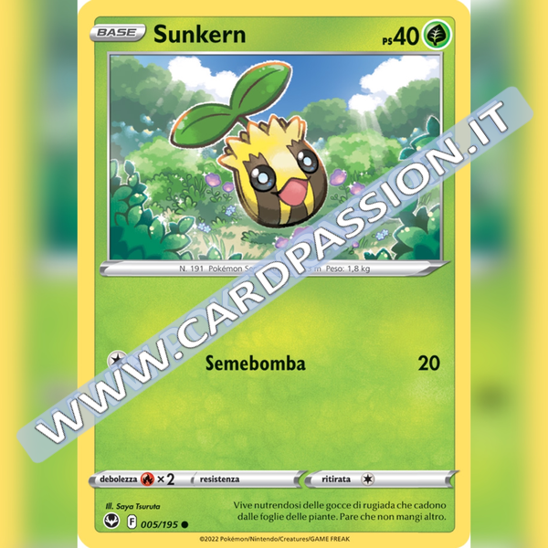 005/195 Sunkern | Tempesta Argentata