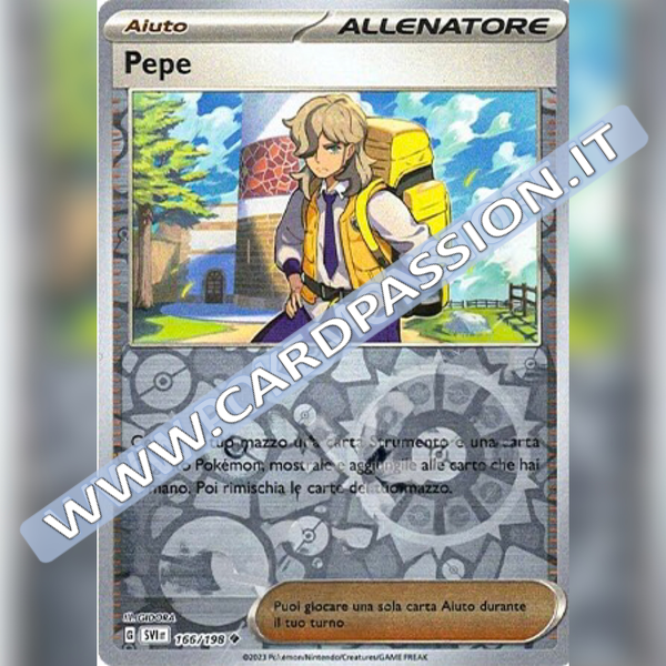 166/198 Pepe Reverse | Scarlatto e Violetto