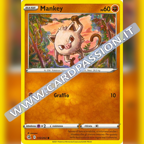 133/264 Mankey | Colpo Fusione - Card Passion