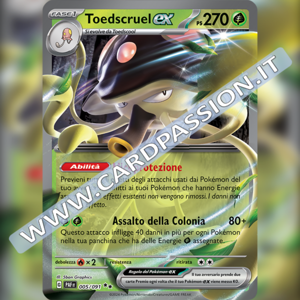 005/091 Toedscruel ex | Destino di Paldea