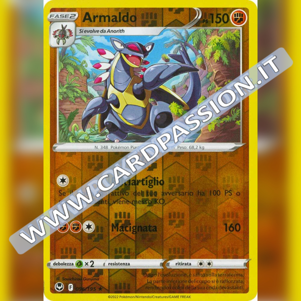 096/195 Armaldo Reverse | Tempesta Argentata