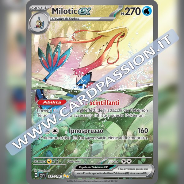 237/191 Milotic ex (Alternative Art) | Scintille Folgoranti