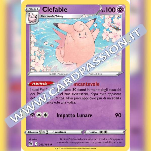 063/196 Clefable | Origine Perduta - Card Passion