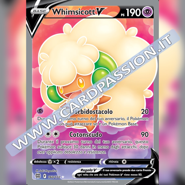 160/172 Whinsicott V (Full Art) | Astri Lucenti - Card Passion