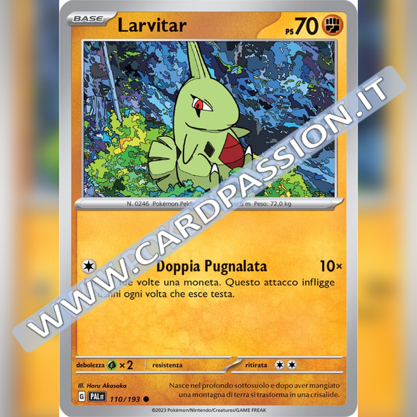 110/193 Larvitar | Evoluzioni a Paldea