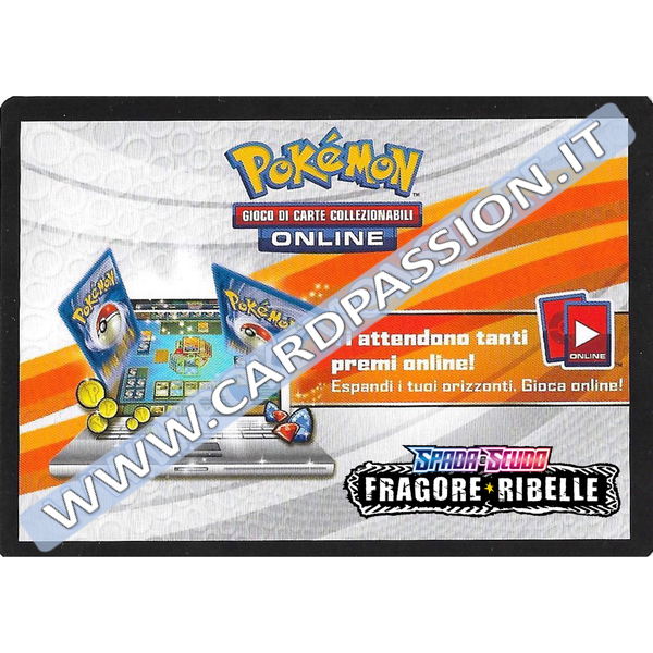 ★ Fragore Ribelle | Codici Pokémon GCC Online - Card Passion