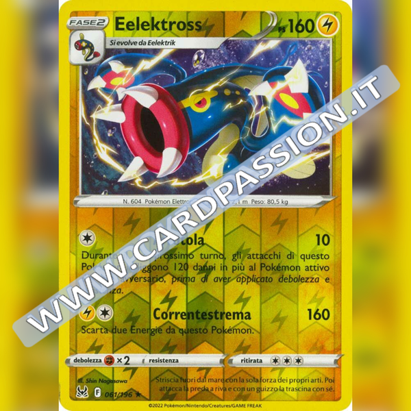 061/196 Eelektross Reverse | Origine Perduta - Card Passion