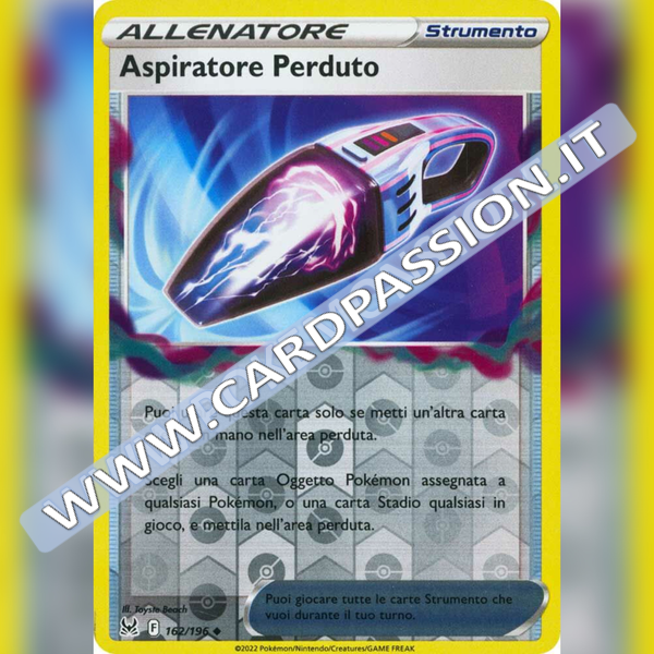 162/196 Aspiratore Perduto Reverse | Origine Perduta - Card Passion