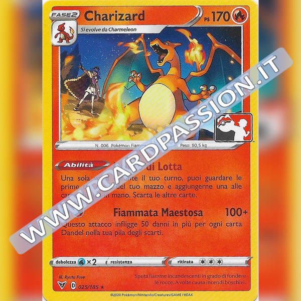 025/185 Charizard | Play! Pokemon - Prima Serie