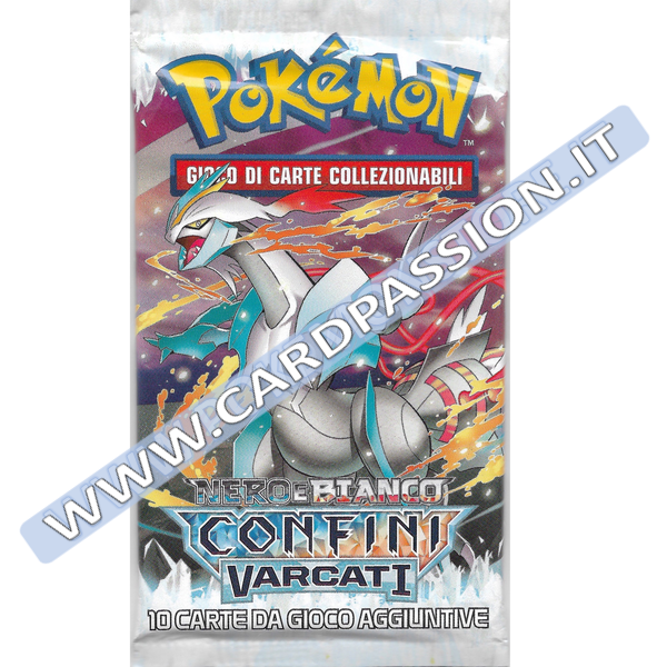 ★ Bustina Nero e Bianco Confini Varcati | Artwork Kyurem Bianco (IT) - Card Passion