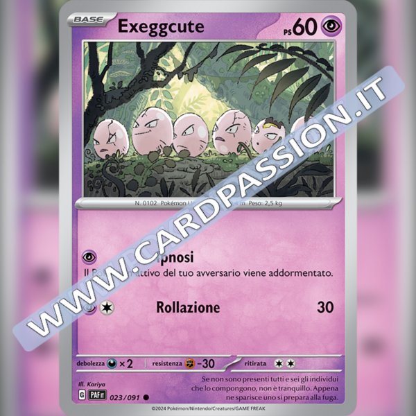 023/091 Exeggcute | Destino di Paldea