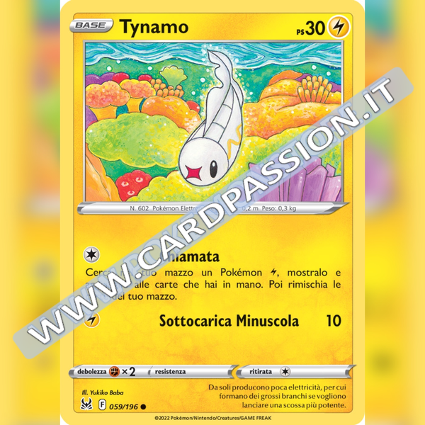 059/196 Tynamo | Origine Perduta - Card Passion