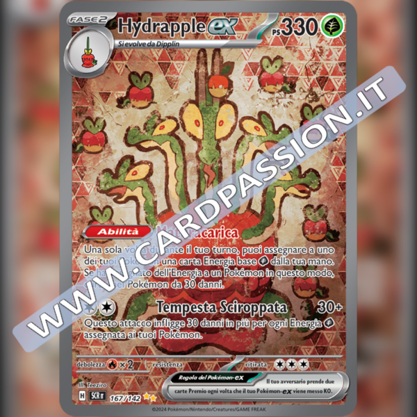 167/142 Hydrapple ex Alternative Art | Corona Astrale