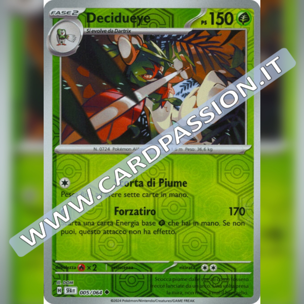 005/064 Decidueye Reverse | Segreto Fiabesco