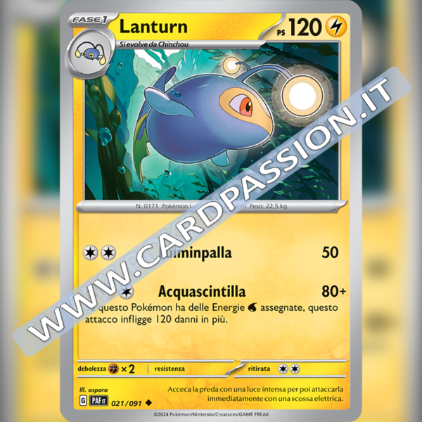 021/091 Lanturn | Destino di Paldea