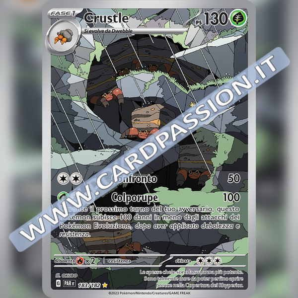 183/182 Crustle Illustrazione Rara | Paradosso Temporale