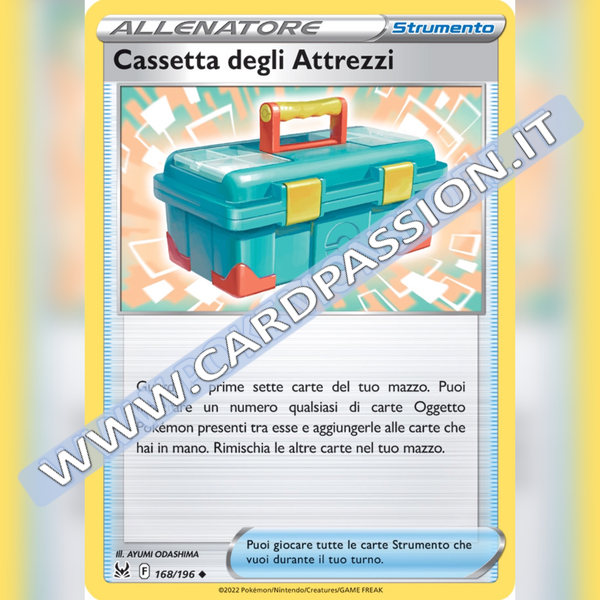 168/196 Casseta Degli Attrezzi | Origine Perduta - Card Passion
