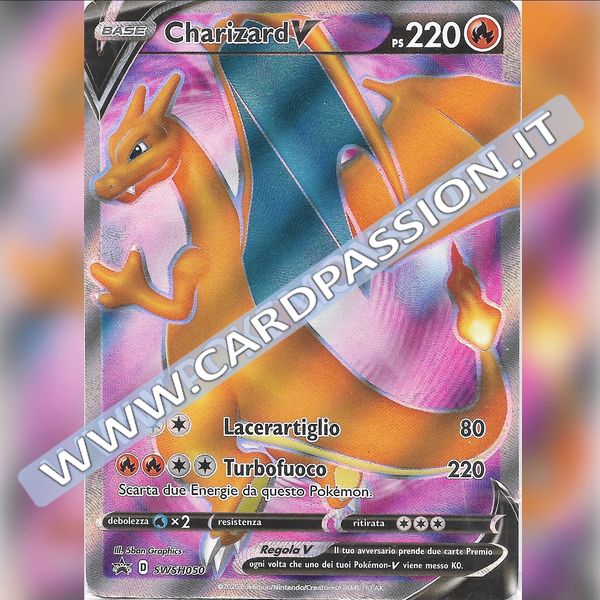 SWSH050 Charizard V (Full Art) | Black Star Promo - Card Passion