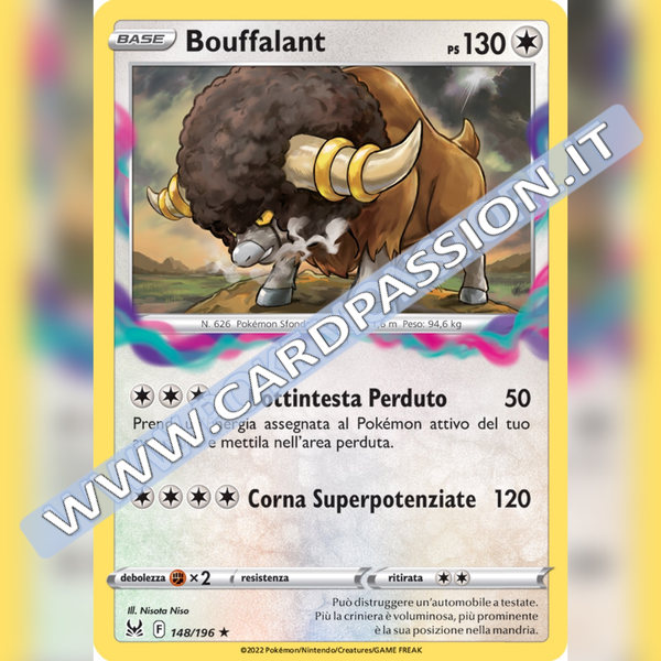 148/196 Bouffalant | Origine Perduta - Card Passion