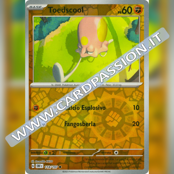 118/197 Toedscool Reverse | Ossidiana Infuocata