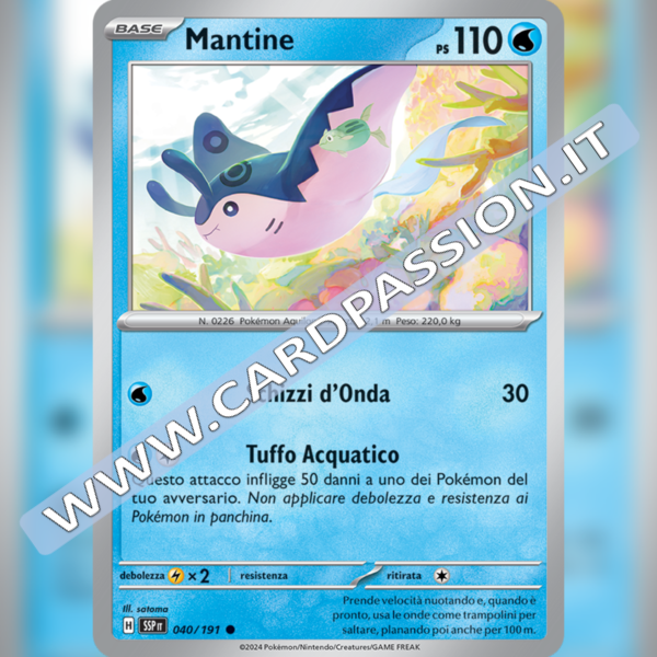 040/191 Mantine | Scintille Folgoranti