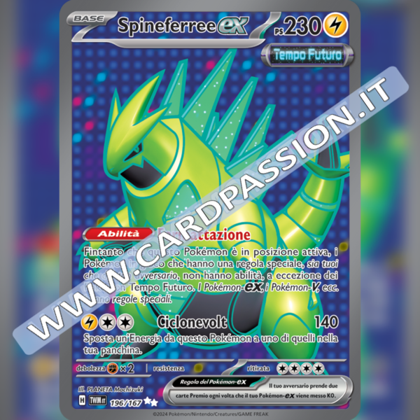 196/167 Spineferre ex (Full Art) | Crepuscolo Mascherato