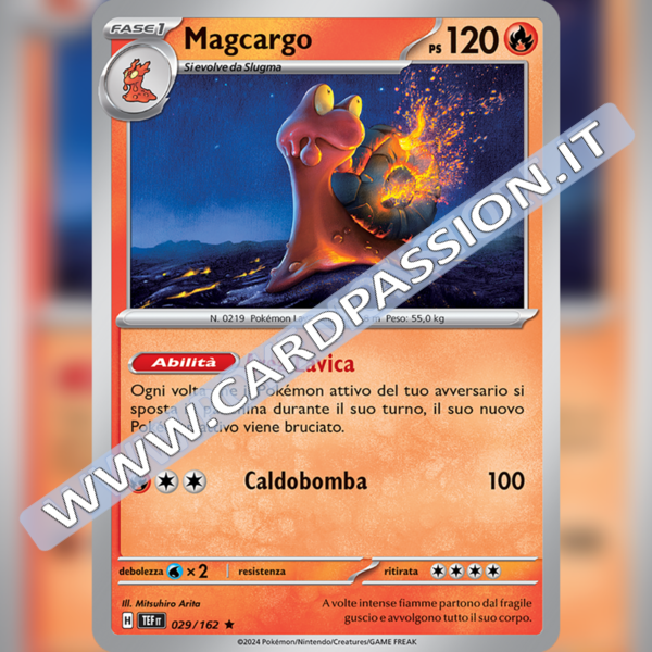 029/162 Magcargo Holo | Cronoforze