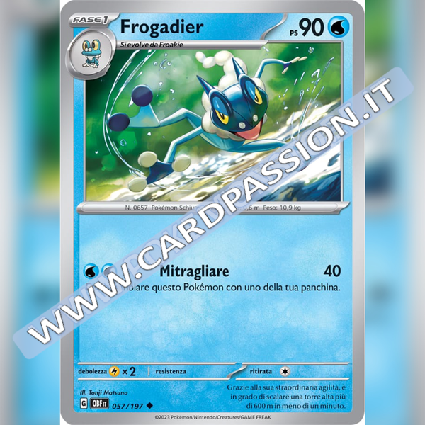 057/197 Frogadier | Ossidiana Infuocata