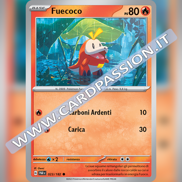 023/182 Fuecoco | Paradosso Temporale