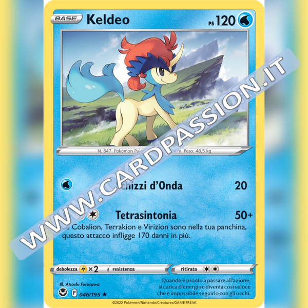 046/195 Keldeo | Tempesta Argentata