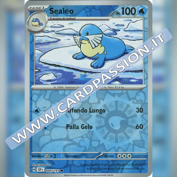 044/191 Sealeo Reverse | Scintille Folgoranti