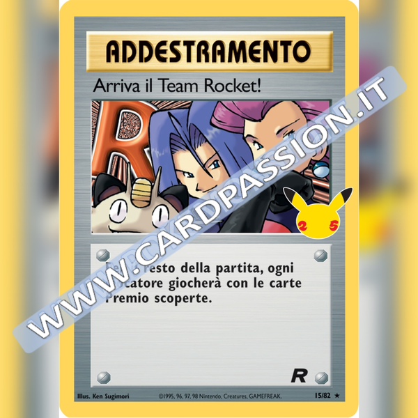 15/82 Arriva il Team Rocket! Holo | Gran Festa - Card Passion