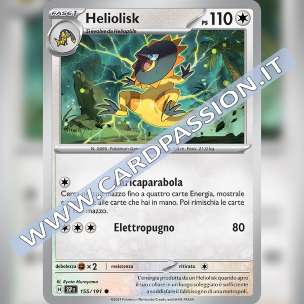155/191 Heliolisk | Scintille Folgoranti