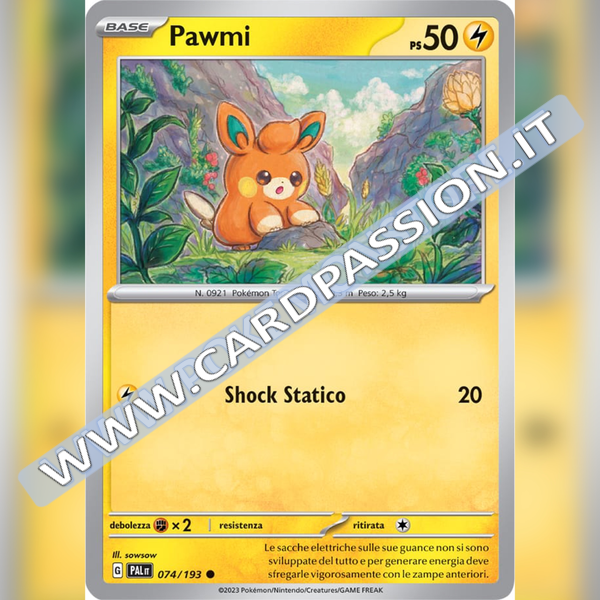 074/193 Pawmi | Evoluzioni a Paldea