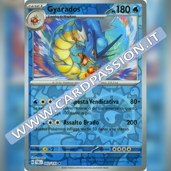 043/193 Gyarados Reverse | Evoluzioni a Paldea