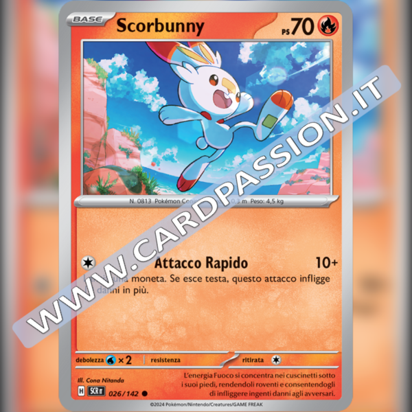026/142 Scorbunny | Corona Astrale