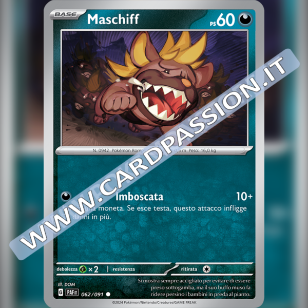 062/091 Maschiff | Destino di Paldea