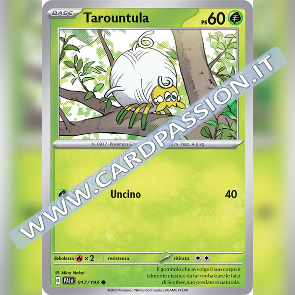 017/193 Tarountula | Evoluzioni a Paldea