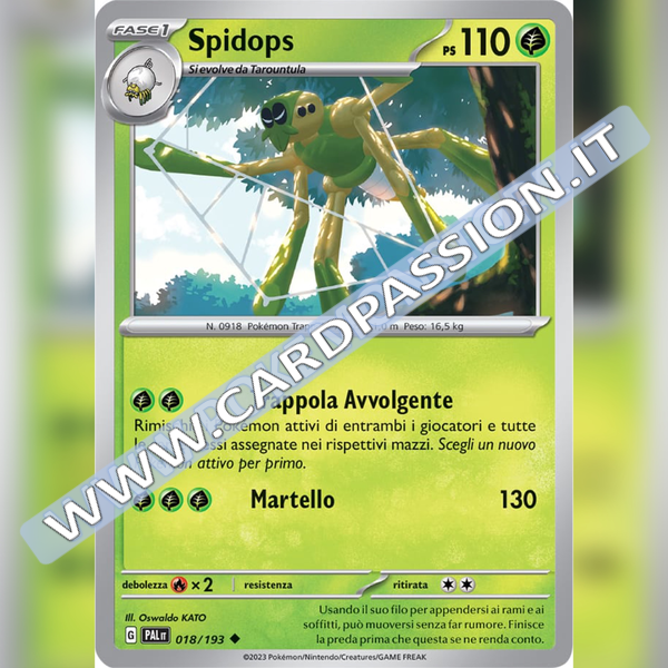 018/193 Spidops | Evoluzioni a Paldea