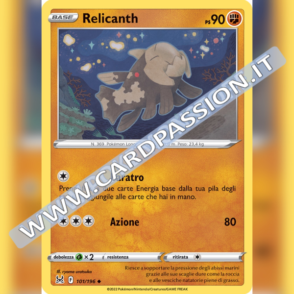 101/196 Relicanth | Origine Perduta - Card Passion