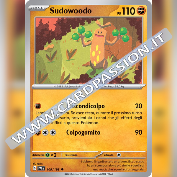 109/193 Sudowoodo | Evoluzioni a Paldea